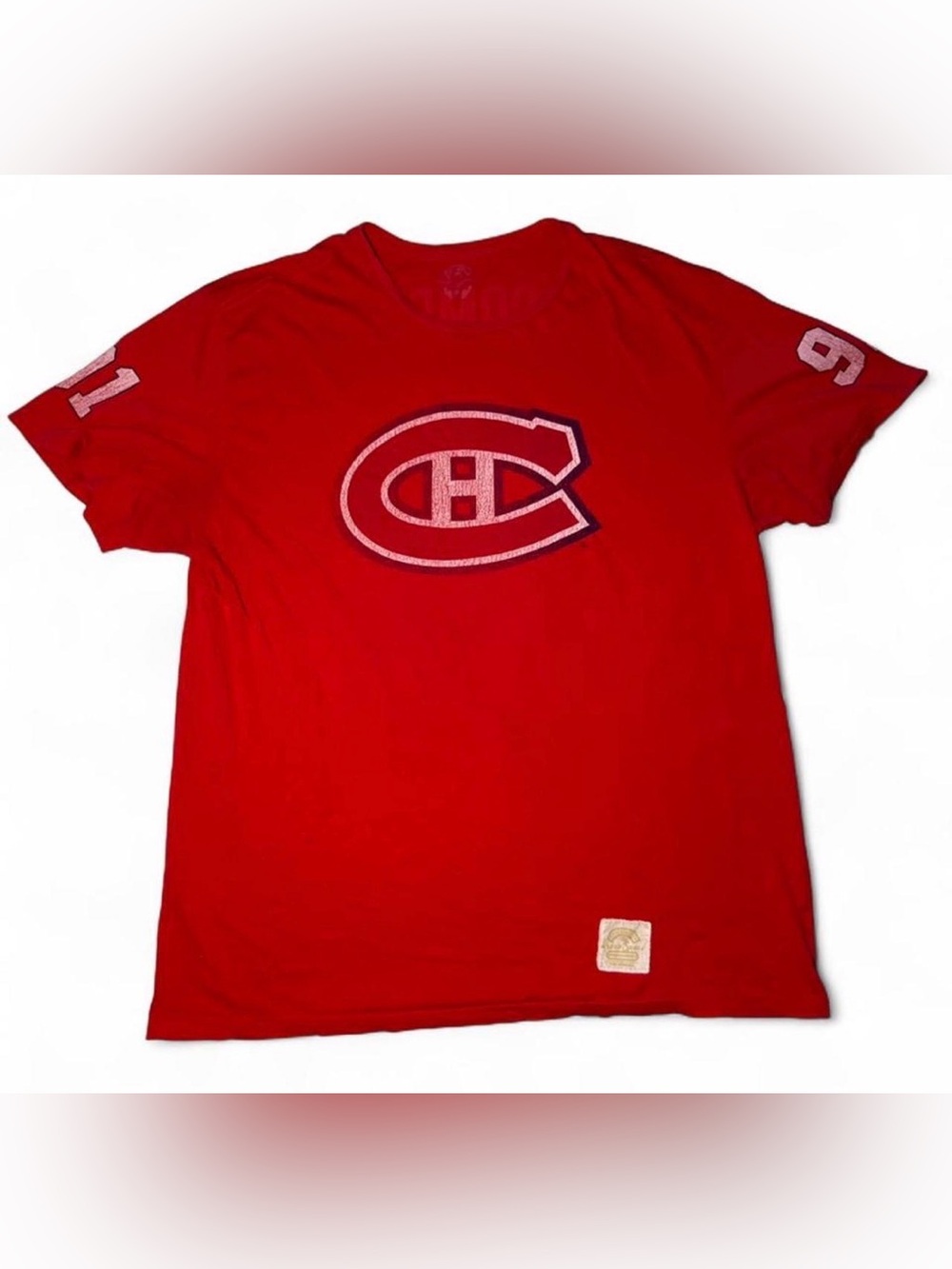 Red Montreal Canadiens Gomez t shirt jersey🪷